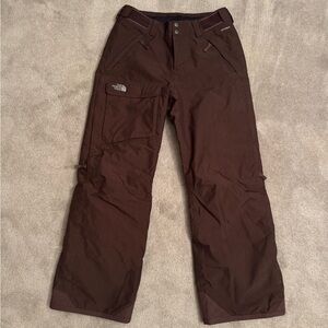 The North Face HyVent Brown Women’s Insulated Ski/ Snowboard Pants
